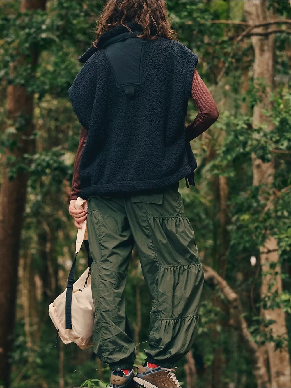FP Movement Scout It Out Fleece Vest-Black - Picture 4 of 13